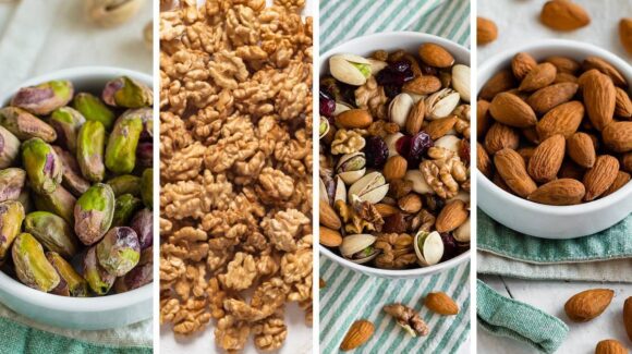 Nueces, pistaches o almendras: ¿cuál de estos frutos secos es el más saludable?