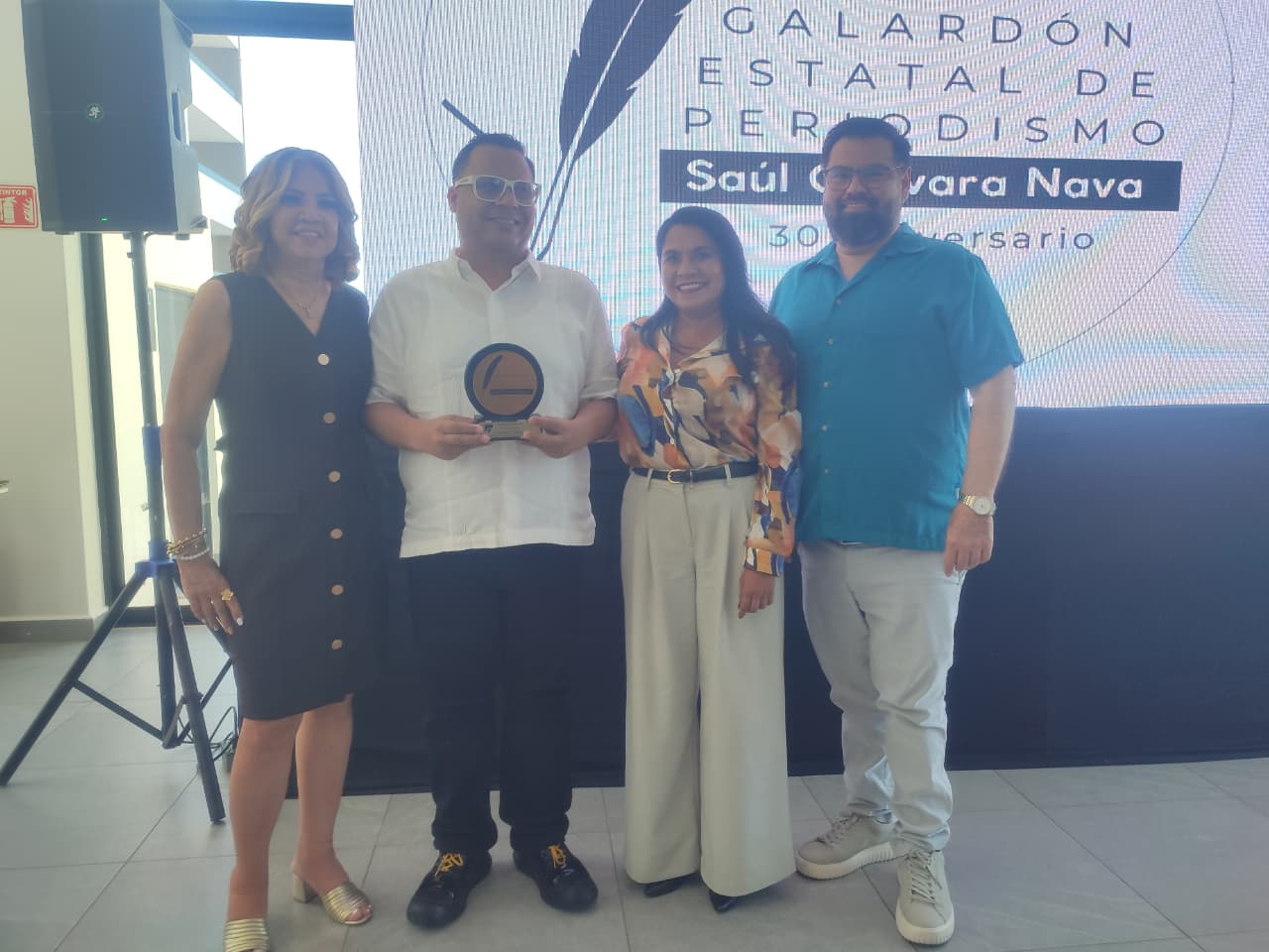 Entregan Galardón Estatal de Periodismo "Saúl Guevara Nava", en Mazatlán