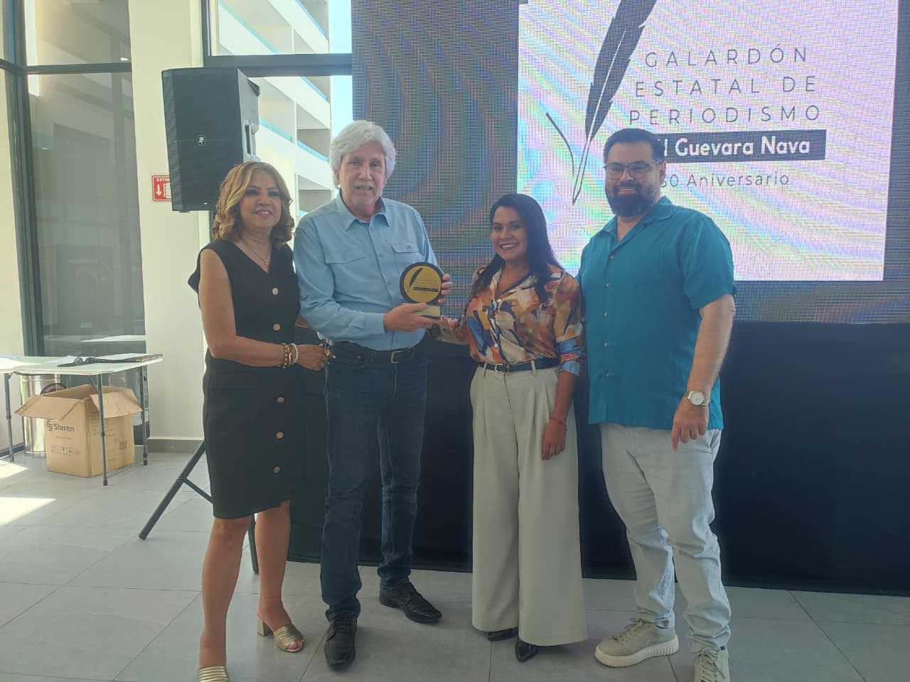 Entregan Galardón Estatal de Periodismo "Saúl Guevara Nava", en Mazatlán