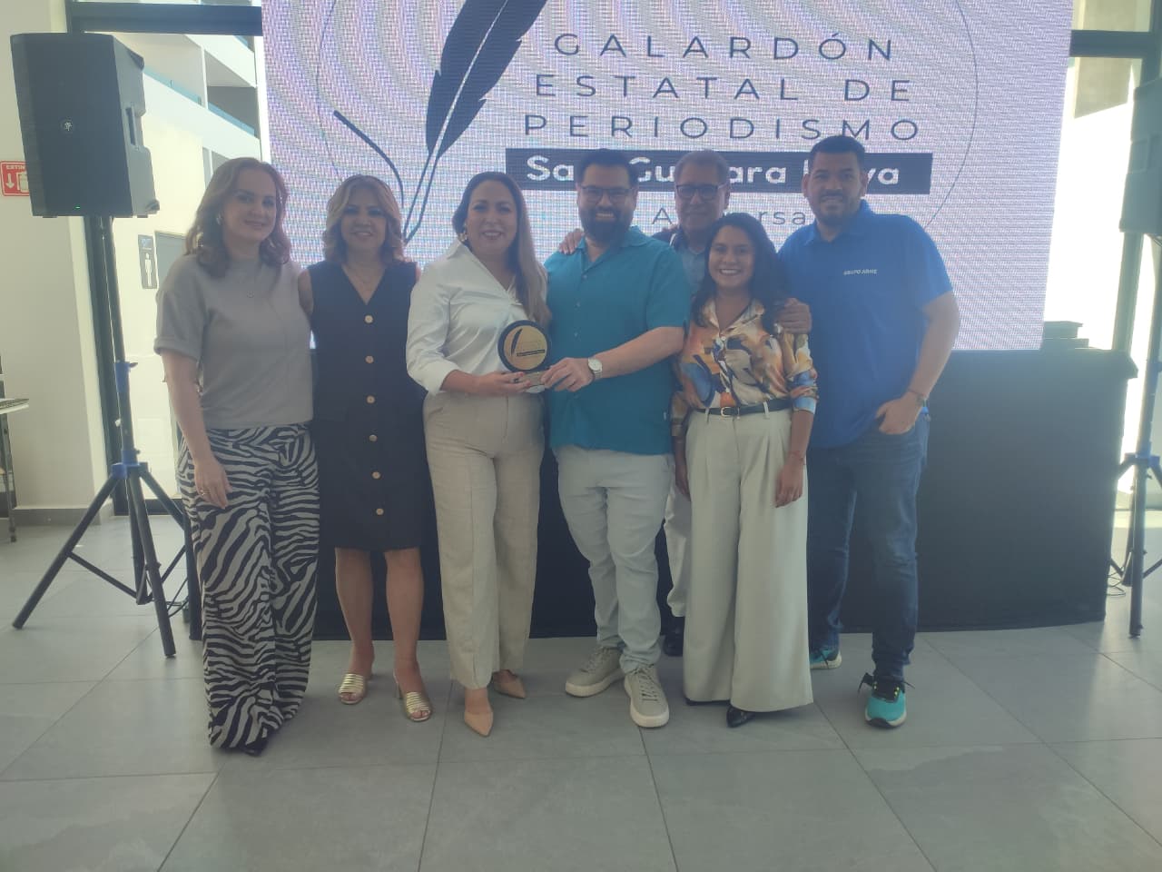 Entregan Galardón Estatal de Periodismo "Saúl Guevara Nava", en Mazatlán