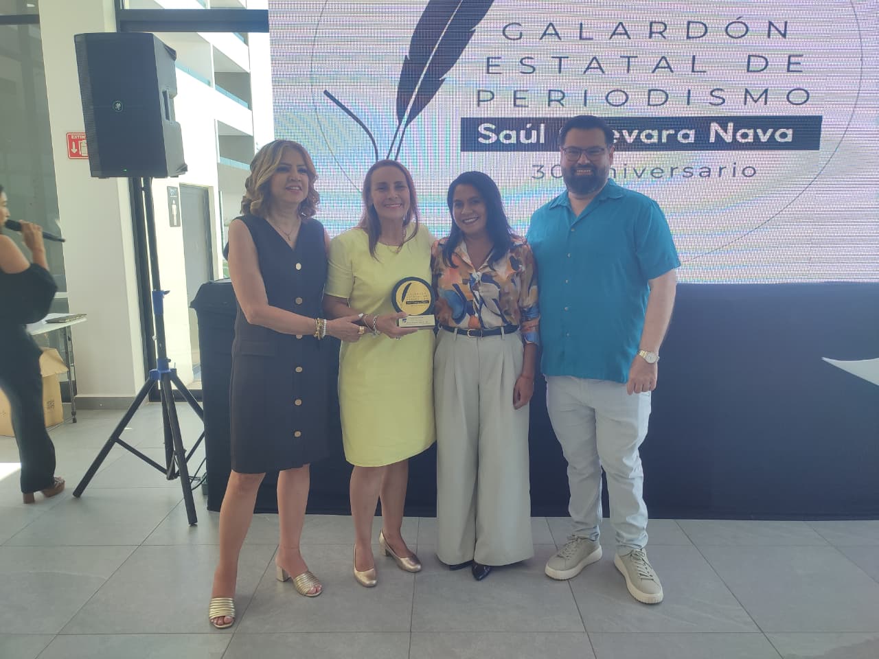 Entregan Galardón Estatal de Periodismo "Saúl Guevara Nava", en Mazatlán
