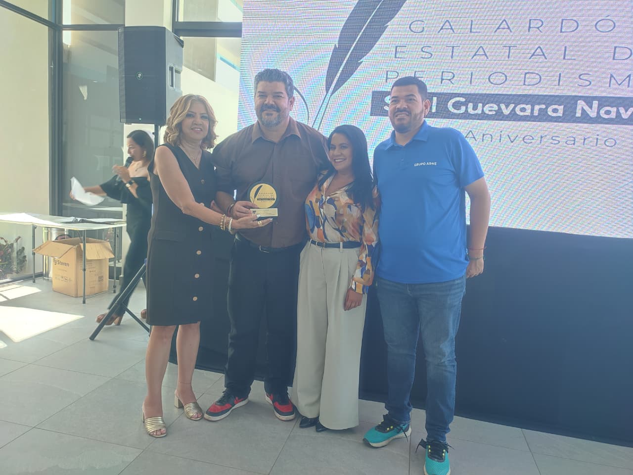 Entregan Galardón Estatal de Periodismo "Saúl Guevara Nava", en Mazatlán