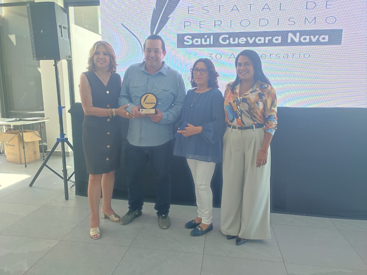 Entregan Galardón Estatal de Periodismo "Saúl Guevara Nava", en Mazatlán