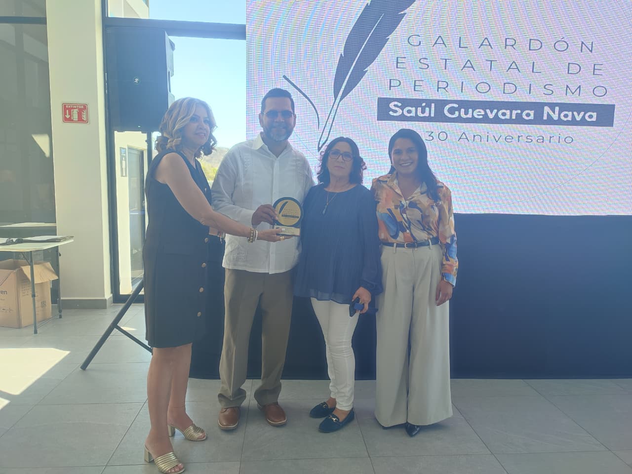 Entregan Galardón Estatal de Periodismo "Saúl Guevara Nava", en Mazatlán
