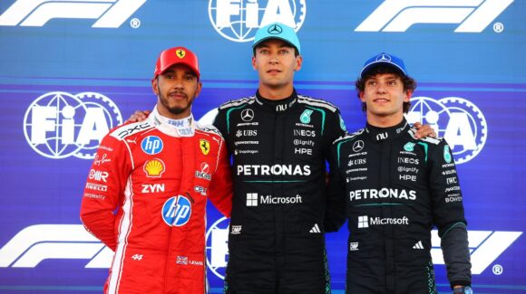 Checo Pérez largará en el lugar 19; Russell gana la Pole Position para el GP de Barcelona-Cataluña