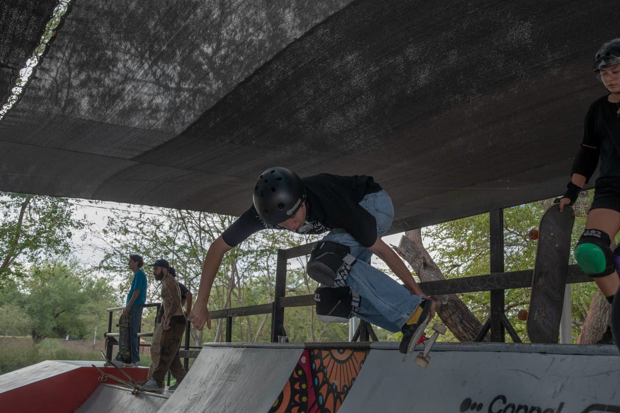 Celebran Go Skate Day en el Parque Las Riberas con competencias