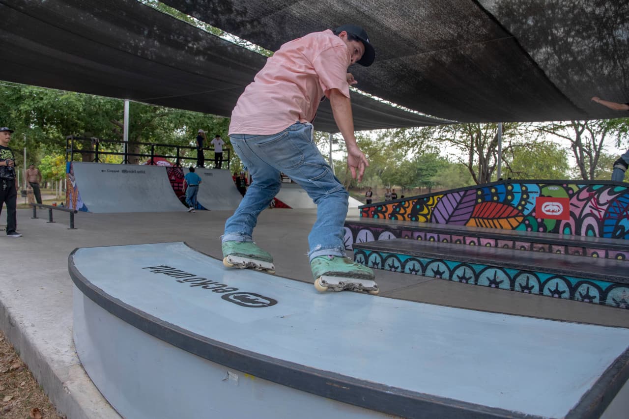 Celebran Go Skate Day en el Parque Las Riberas con competencias