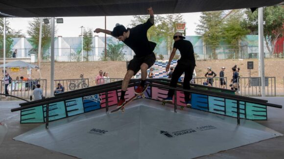 Celebran Go Skate Day en el Parque Las Riberas con competencias, premios y Jony Beltrán