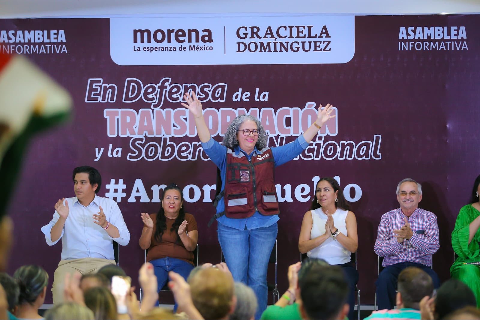 Graciela Domínguez inicia Asambleas Informativas en Culiacán, rumbo a la Coordinación de la Defensa de la 4T en Sinaloa