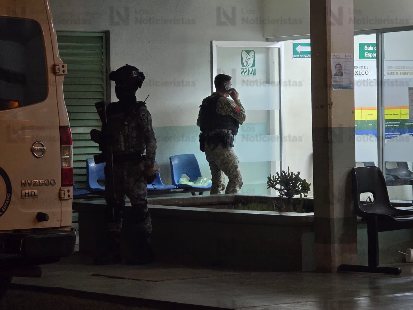 Grupo armado remata a dos pacientes en hospital de Navolato, Sin.