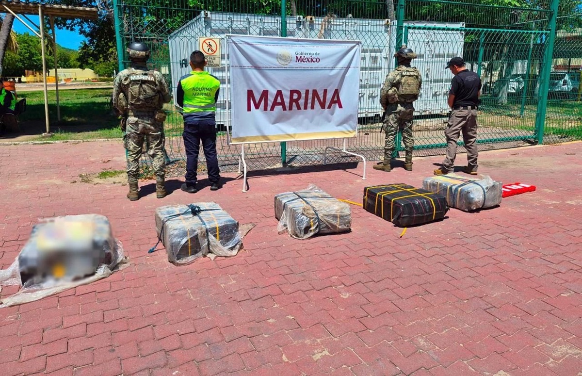 Hallazgo de cocaína en Colima