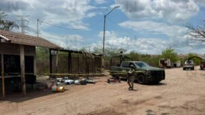 hombre ejecutado a balazos en la entrada del basuron municipal al norte de culiacan ejercito
