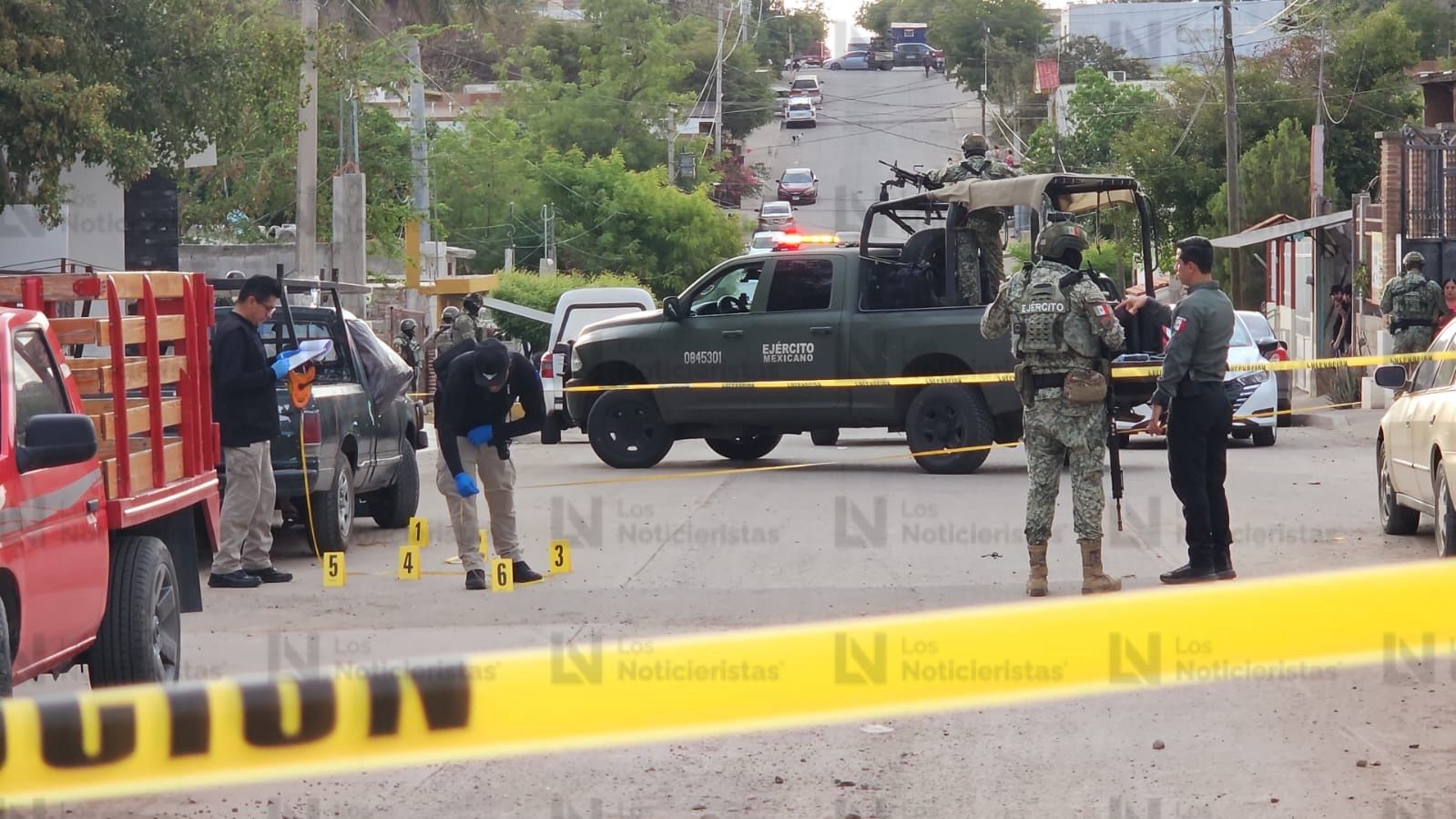 Un hombre fue baleado en la colonia Independencia, de Culiacán