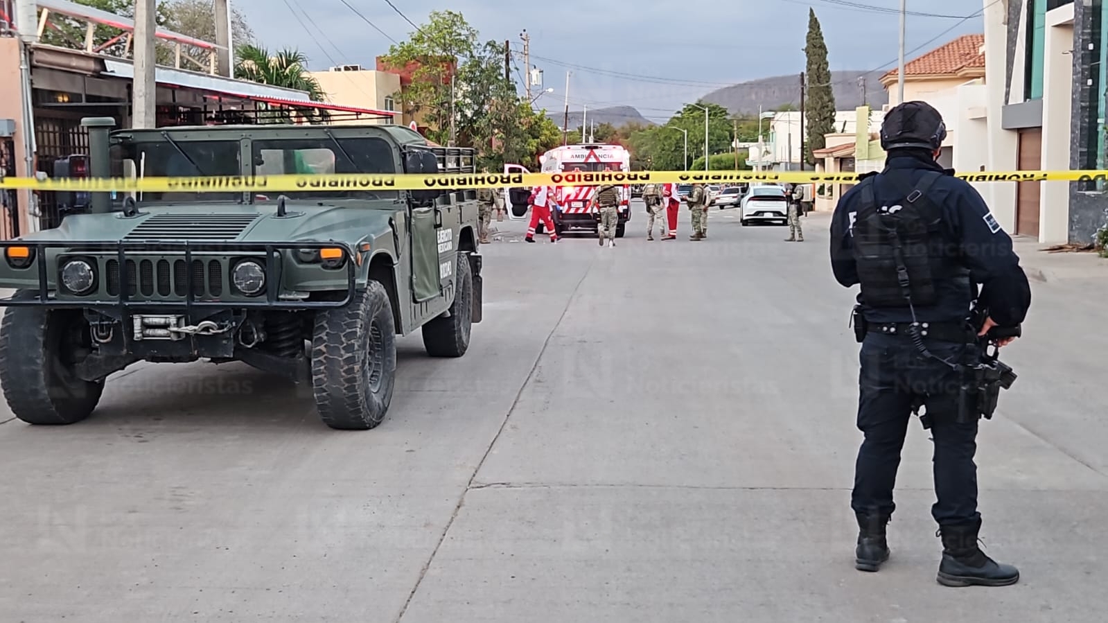 Hombre es herido de bala en la colonia 21 de Marzo, en Culiacán
