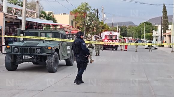 Atacan a balazos a un hombre en la 21 de Marzo de Culiacán, Sinaloa