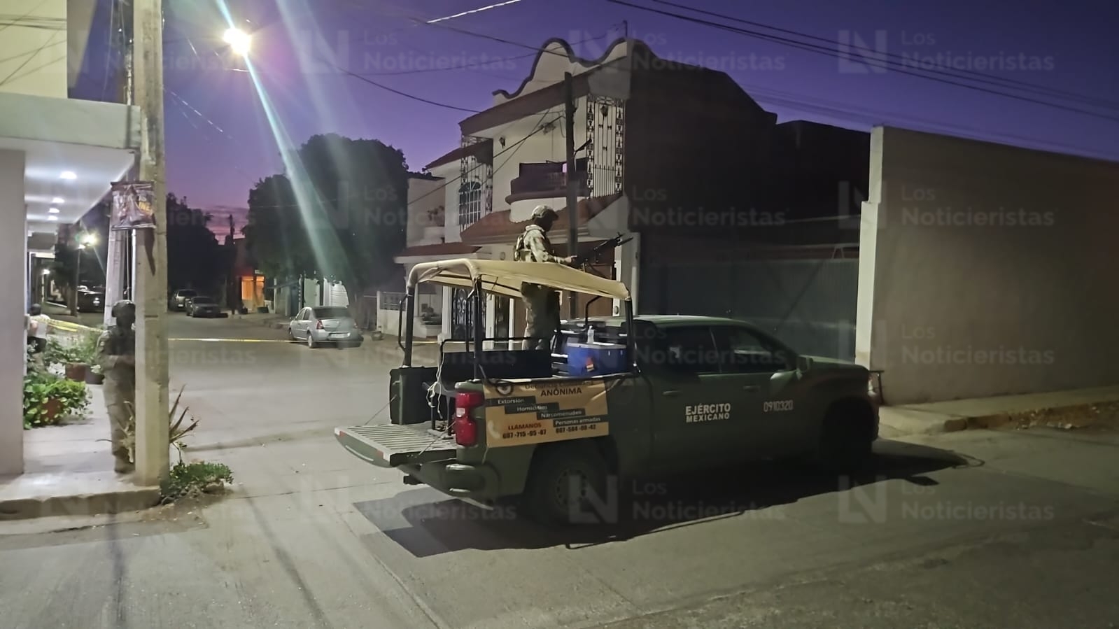 Hombre herido a balazos en la Col. Villa Satélite, Culiacán