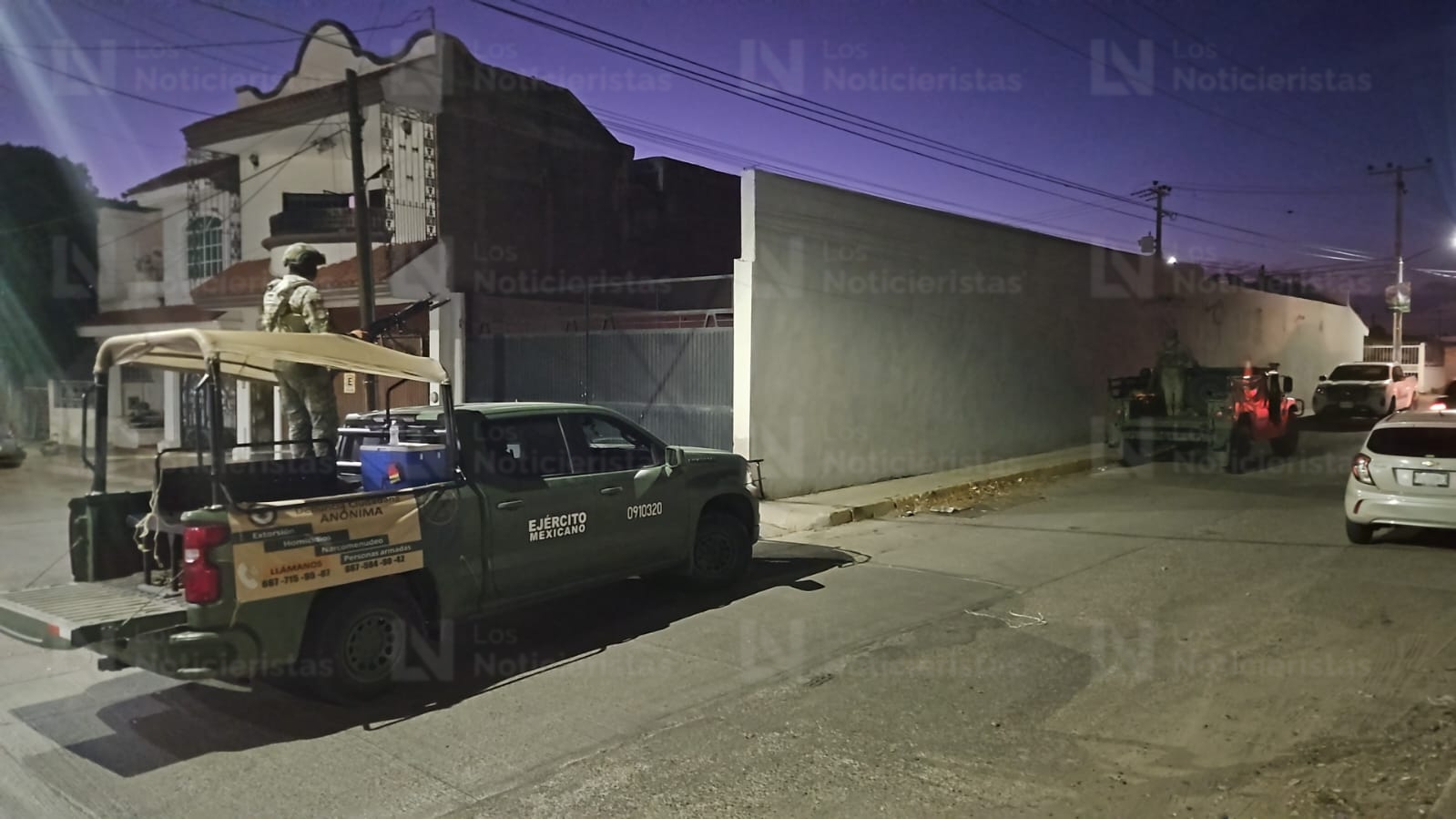 Hombre herido a balazos en la Col. Villa Satélite, Culiacán