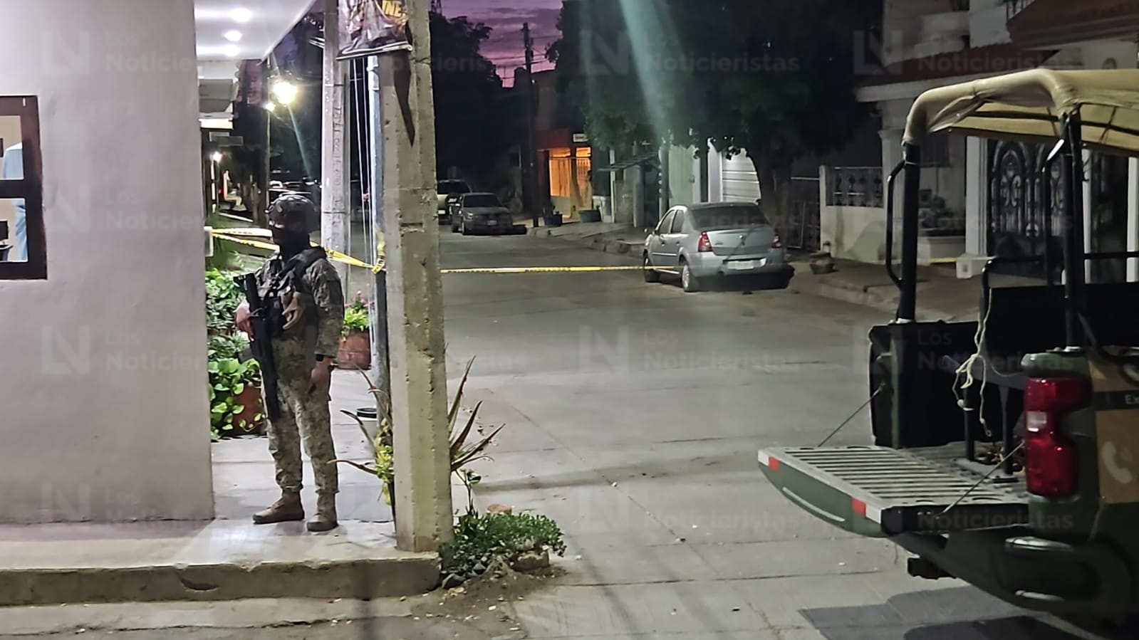 Hombre herido a balazos en la Col. Villa Satélite, Culiacán