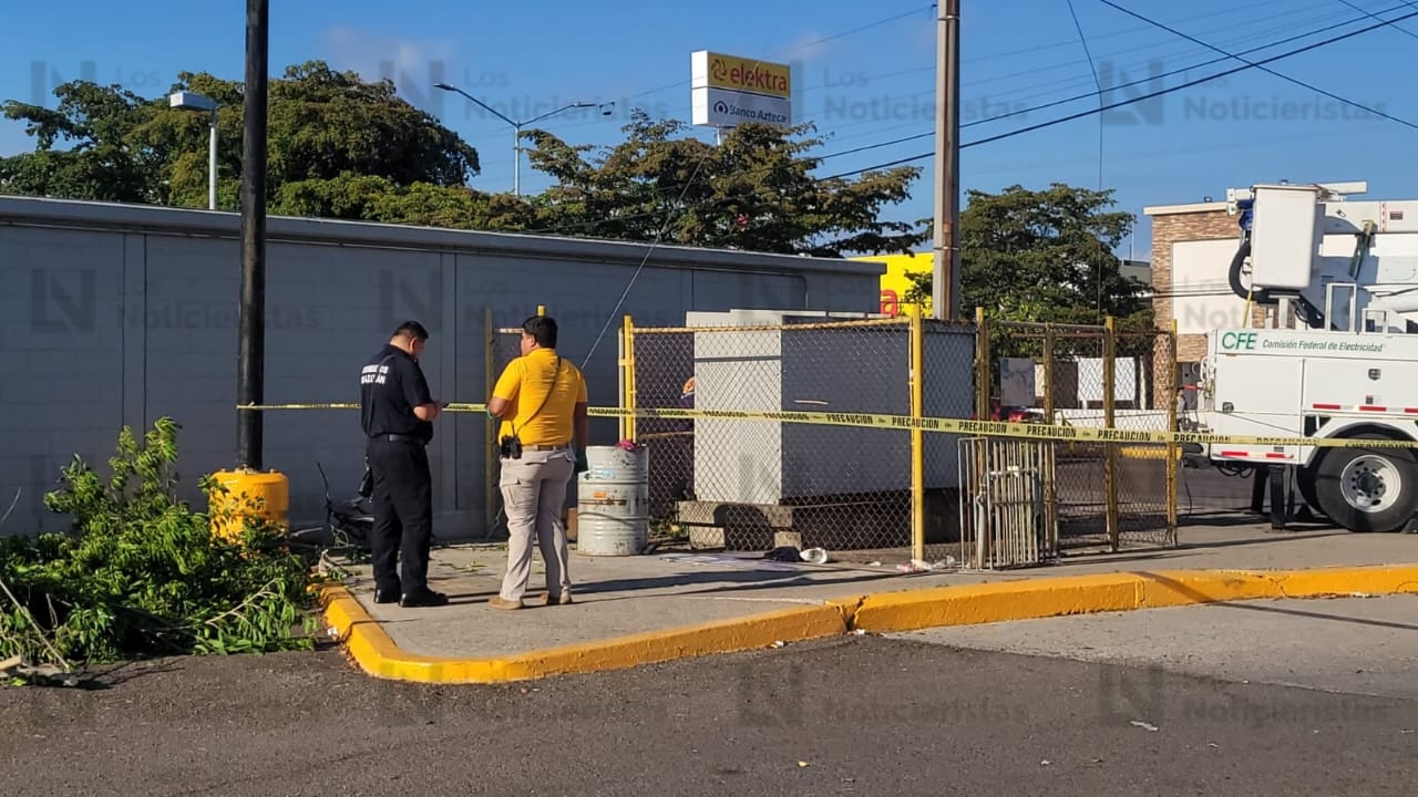 Hombre muere electrocutado en Mazatlán, Sinaloa