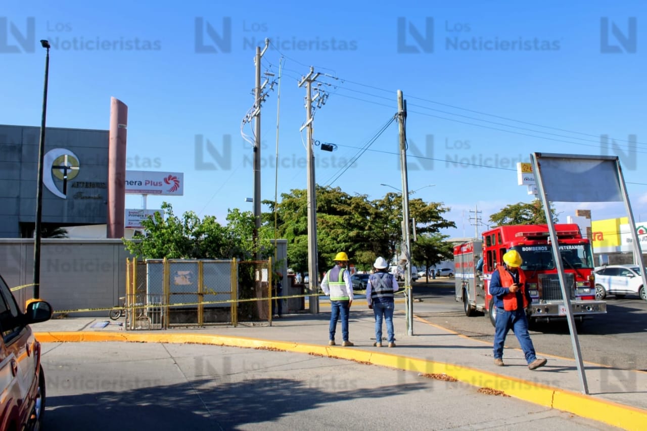 Hombre muere electrocutado en Mazatlán, Sinaloa