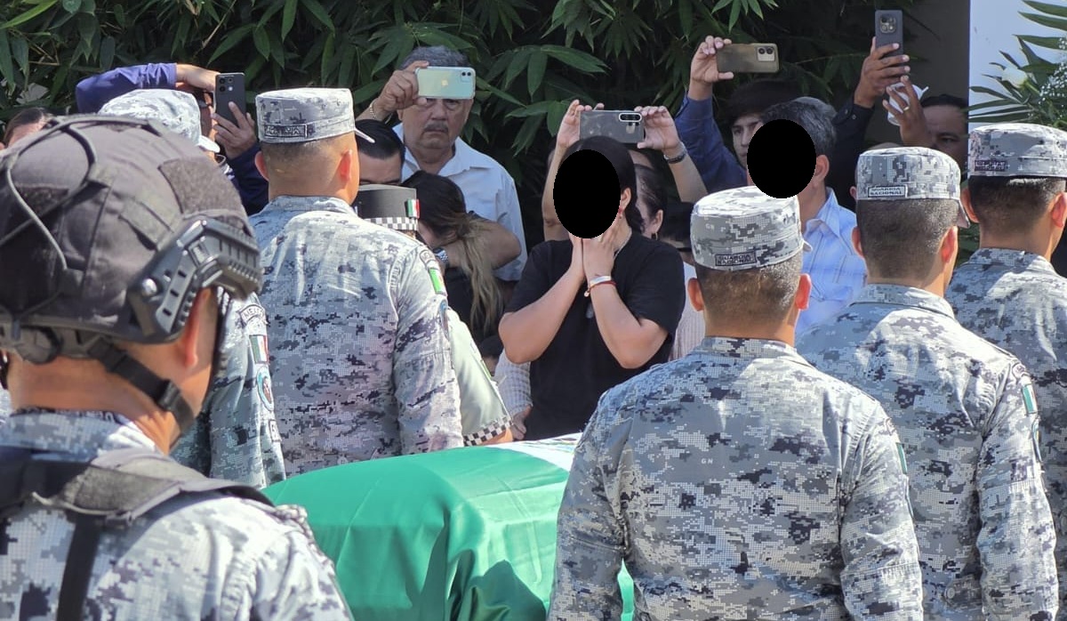 Despiden con honores en Los Mochis a elemento de la Guardia Nacional caído en Durango