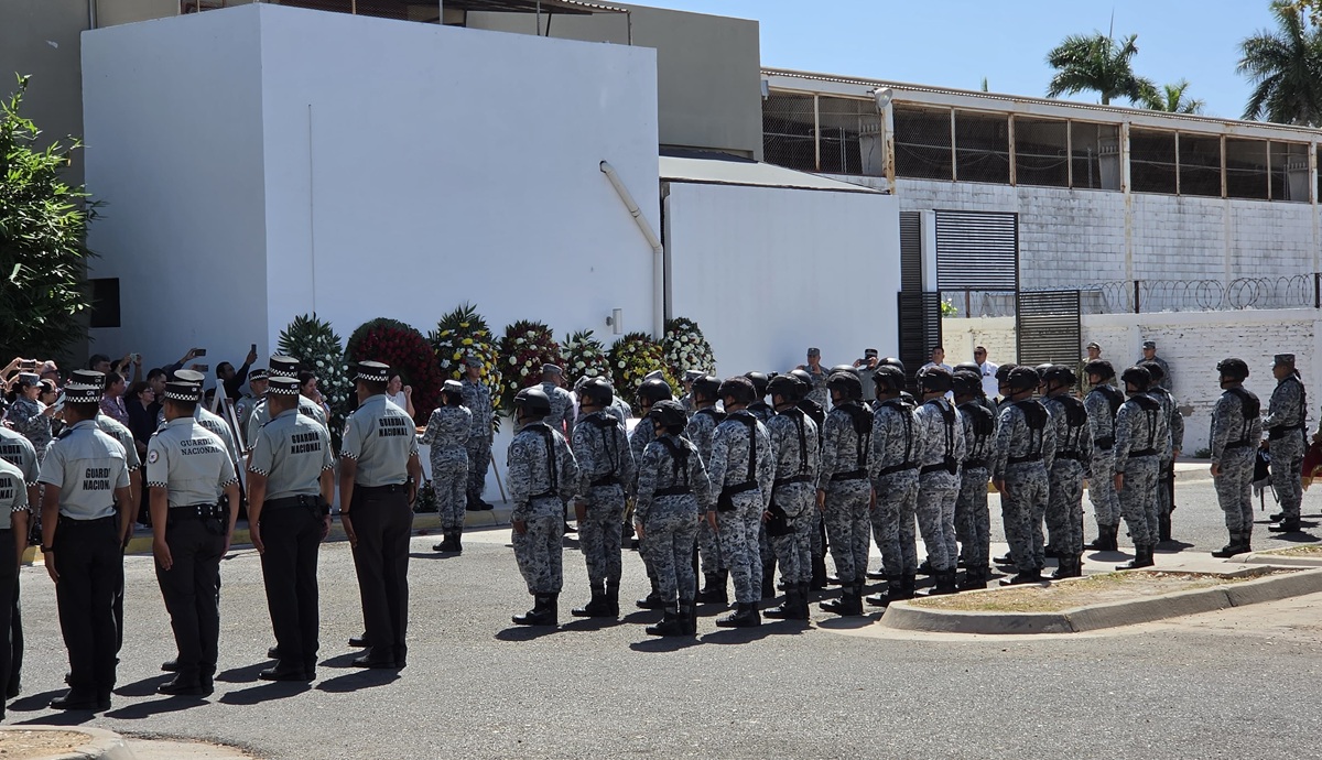 Despiden con honores en Los Mochis a elemento de la Guardia Nacional caído en Durango