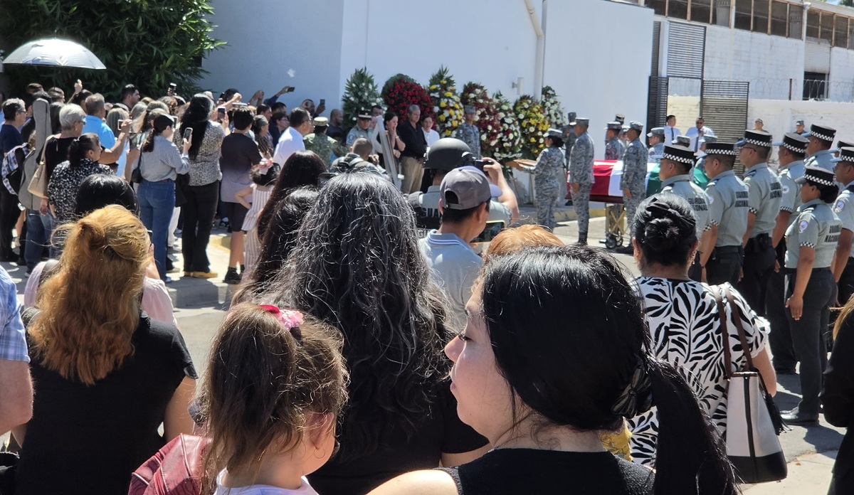 Despiden con honores en Los Mochis a elemento de la Guardia Nacional caído en Durango
