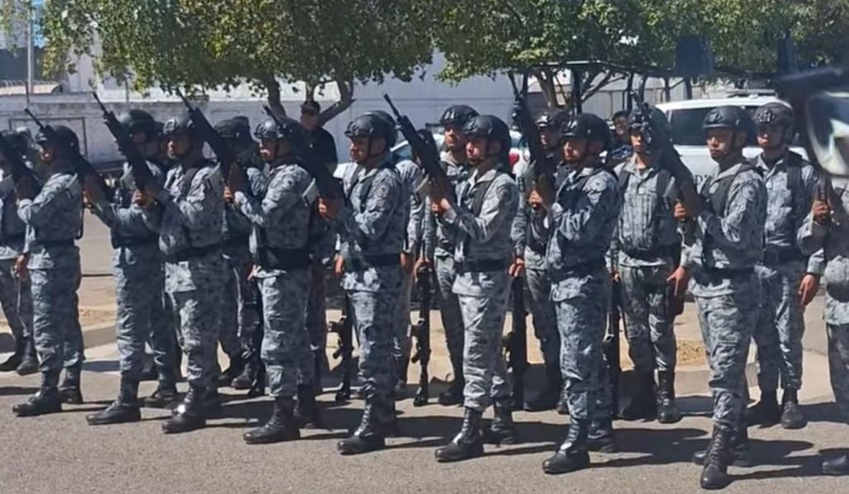 Despiden con honores en Los Mochis a elemento de la Guardia Nacional caído en Durango