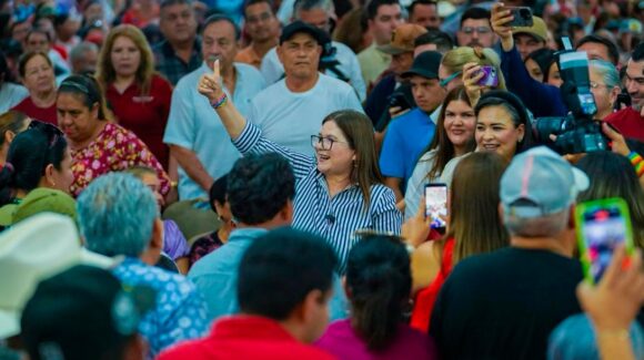 Imelda Castro asegura que irá casa por casa para combatir la guerra mediática en Sinaloa tras registrarse en proceso interno de Morena