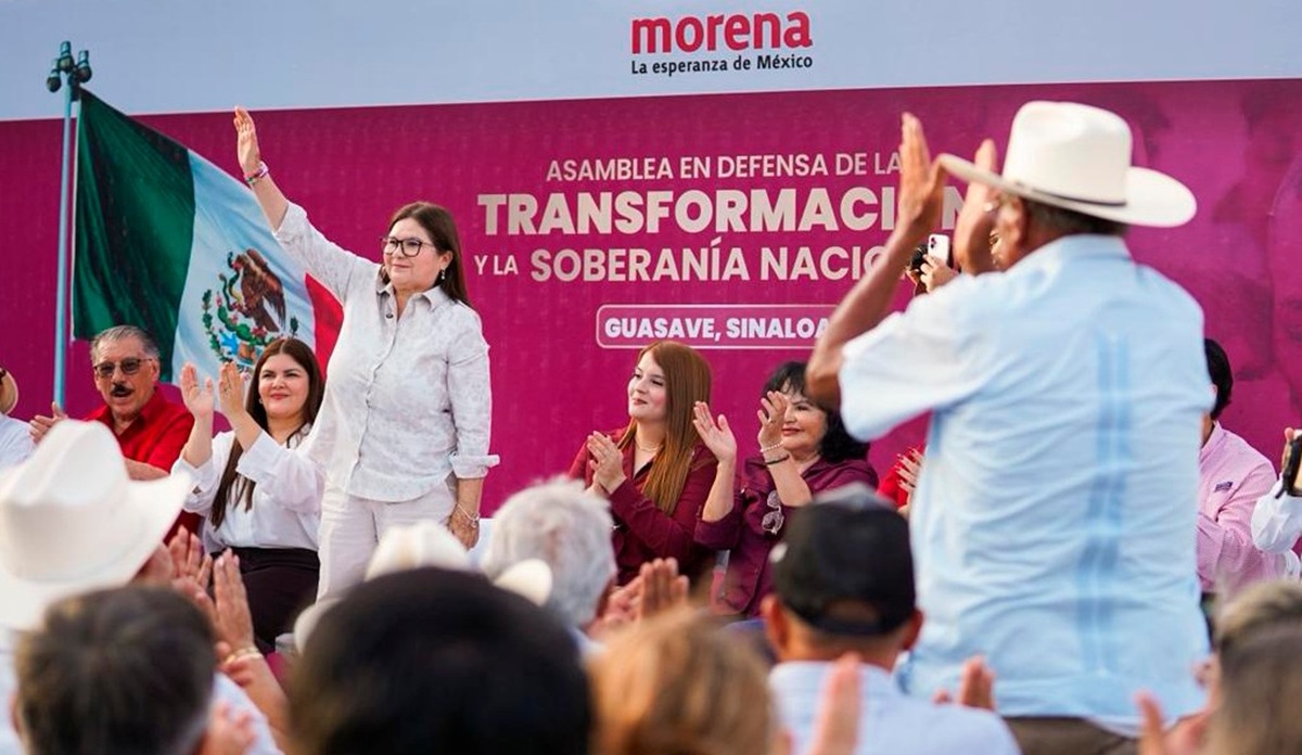 Imelda Castro sostiene Asamblea en Defensa de la Transformación y la Soberanía Nacional en Guasave