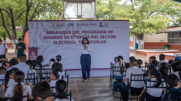 CFE y Ayuntamiento de Culiacán ponen en marcha el Programa de Ahorro de Energía con talleres en escuelas