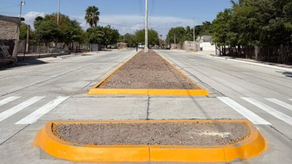 Inaugura Antonio Menéndez bulevar José Hernández Terán; conectará Pedro Anaya con Pasadena en Los Mochis