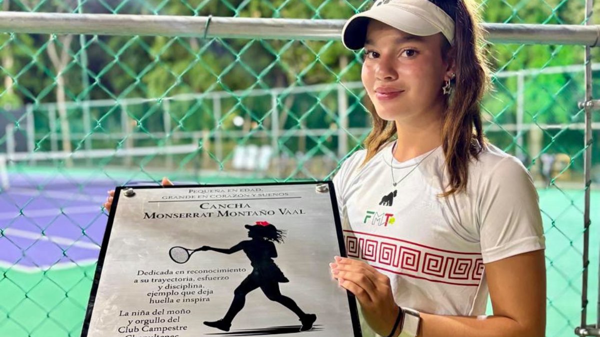 inauguran cancha de tenis en nombre de monserrat montaño en culiacan lugar