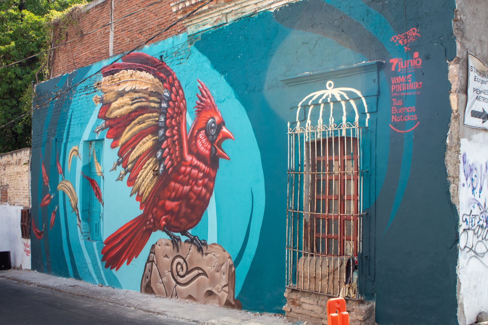 Inauguran mural Libertad de Expresión, en Culiacán