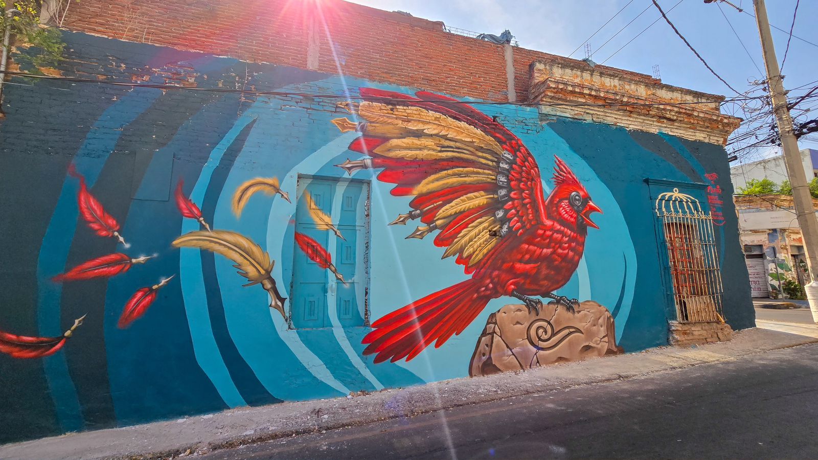 Inauguran mural Libertad de Expresión, en Culiacán