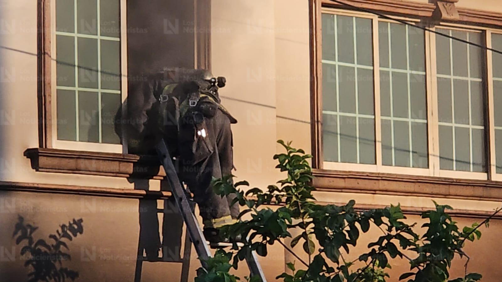 Incendio en residencia de la Morelos de Culiacán