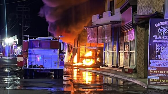 Reforzará Protección Civil inspecciones en negocios de riesgo tras incendio en ferretería de Guasave