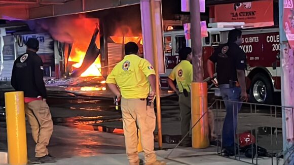 Organizan rifa para apoyar a comerciante afectado por incendio de ferretería en Guasave, Sinaloa