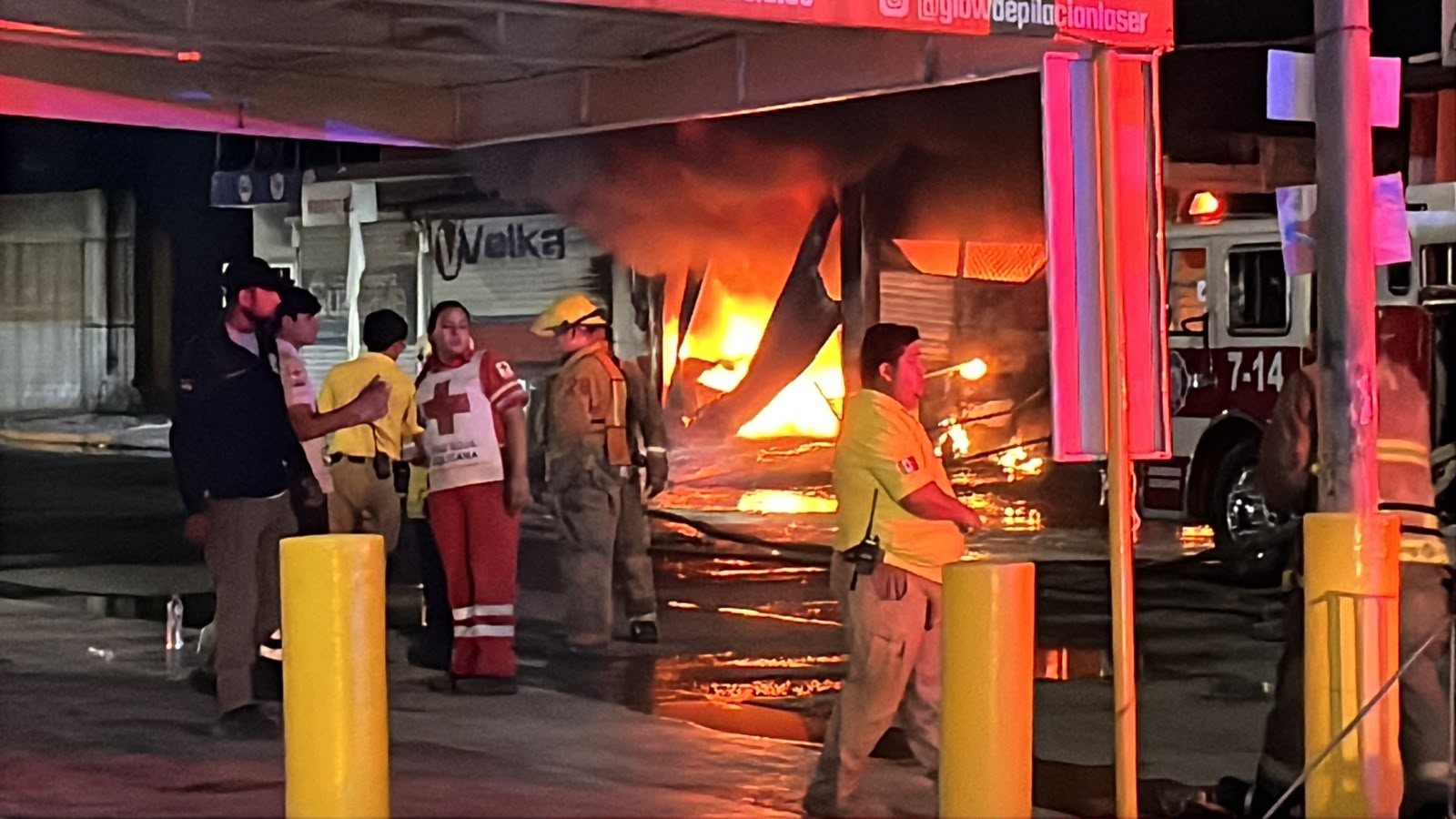 Incendio en ferretería de Guasave, Sinaloa