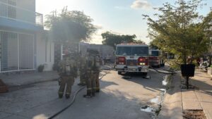 Incendio en casa habitación en Pradera Dorada