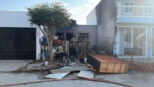 Incendio en casa habitación en Pradera Dorada
