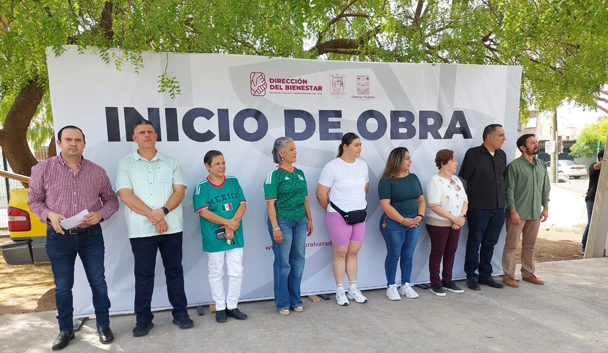 Inicia rehabilitación de parque en Las Fuentes, en Guamúchil