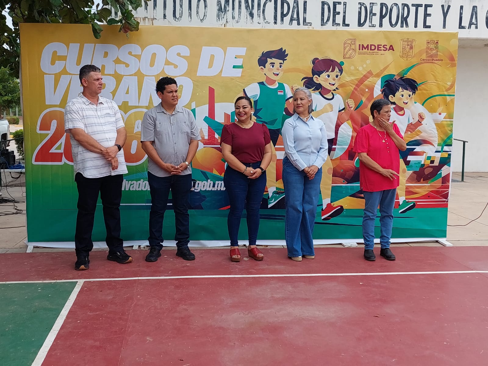 Inician cursos de verano del Instituto Municipal del Deporte en Salvador Alvarado