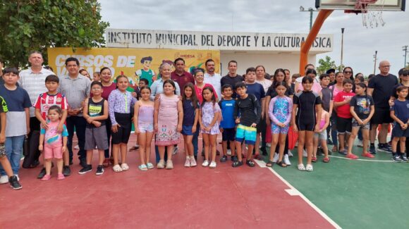 Arrancan los Cursos de Verano Imdesa 2026 con 18 disciplinas para niñas, niños y jóvenes de Salvador Alvarado, Sinaloa