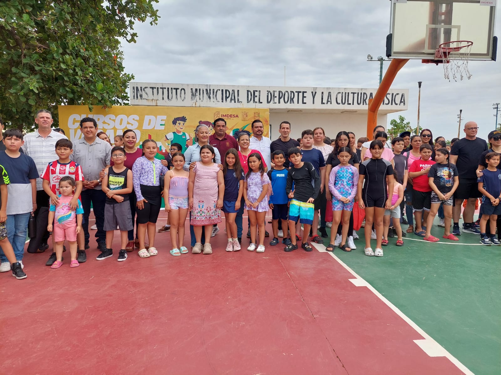 Inician cursos de verano del Instituto Municipal del Deporte en Salvador Alvarado