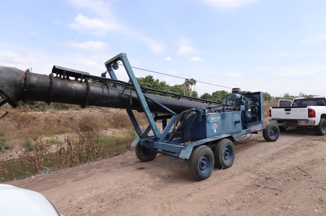Instalan bomba pluvial de Conagua en la colonia STASE de Guasave