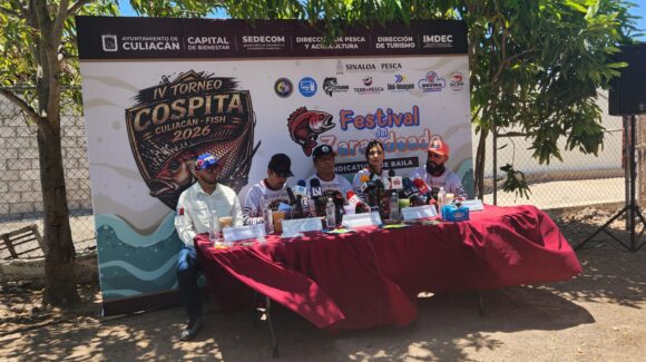 Invitan al 4to Torneo de Pesca Deportiva Cospita Culiacán Fish 2026