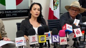 irma moreno ovalles coordinadora de la bancada del pri en el congreso del estado de sinaloa