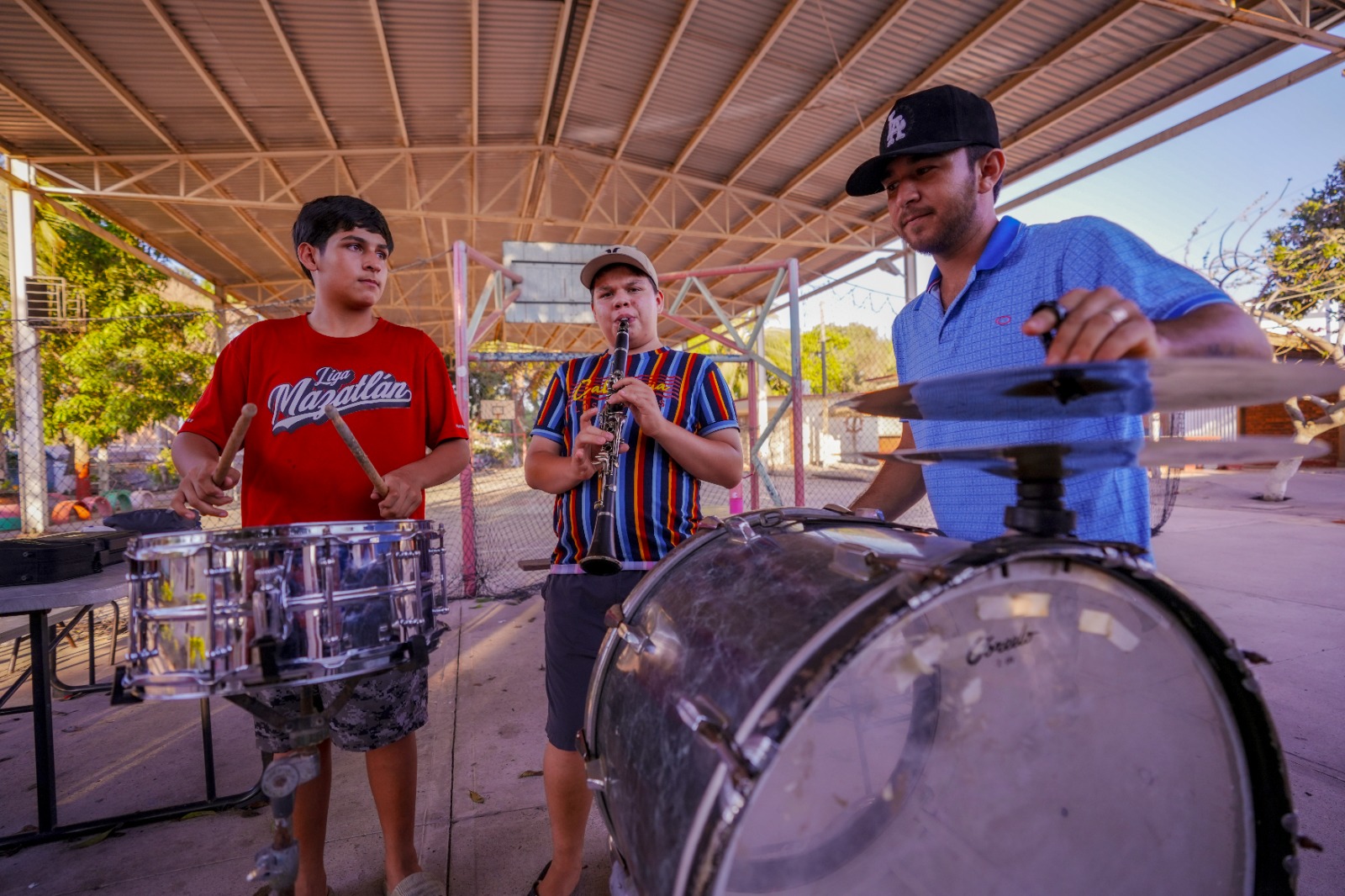 Jóvenes de la Isla de la Piedra en Mazatlán, Sinaloa demuestran que la música sí cambia vidas