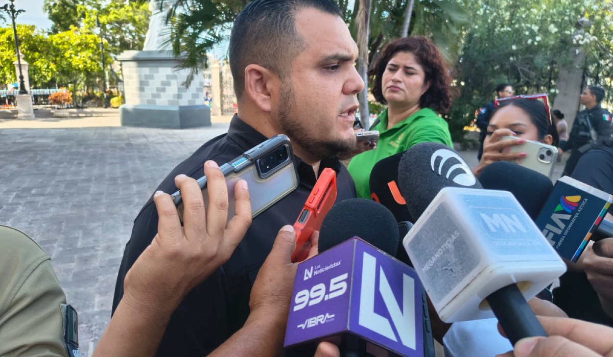 Jaime Othoniel Barrón Valdez, titular de la Secretaría de Seguridad Pública en Mazatlán